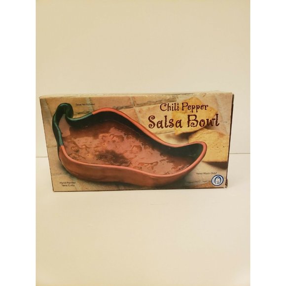 Dining Chili Pepper Salsa Bowl Terra Cotta Poshmark
